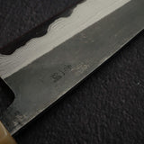 Naoto 青鋼一號 大馬士革 黑打 三德刀 180mm