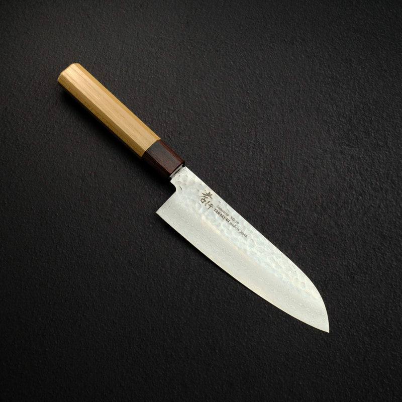 堺孝行 VG-10 33 層大馬士革三德刀 170mm 柚木柄