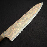 Hatsukokoro Hinotori V-Toku 2 Gyuto 240mm Rainbow Damascus Finish