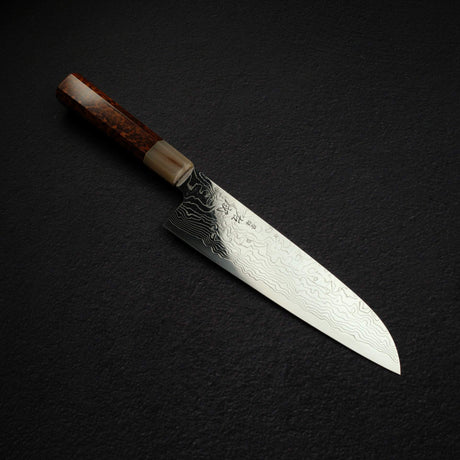 佑成 SG2 大馬士革 三德刀 190mm w/ Snakewood Handle
