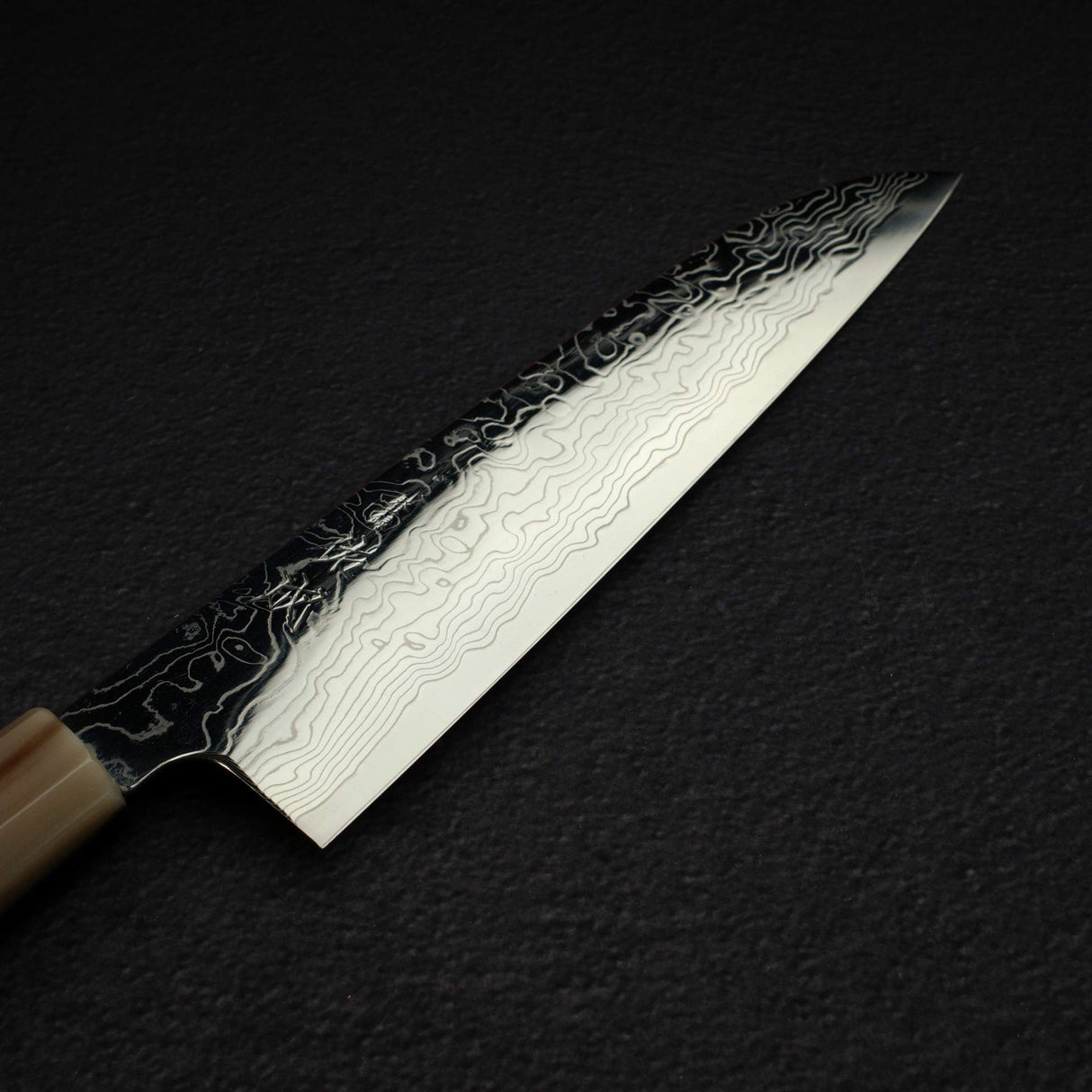 佑成 SG2 大馬士革 三德刀 190mm 搭配蛇紋木柄