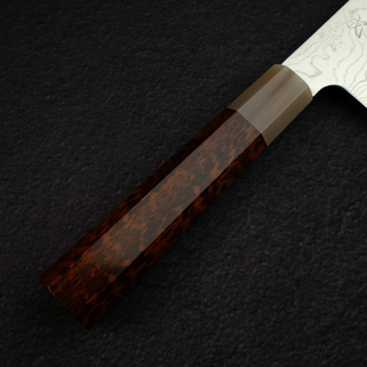 佑成 SG2 大馬士革 三德刀 190mm 搭配蛇紋木柄