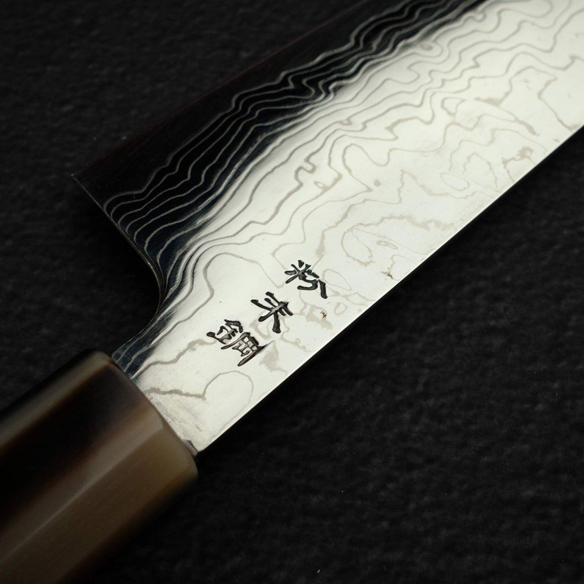 佑成 SG2 大馬士革 三德刀 190mm 搭配蛇紋木柄