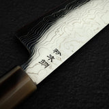 佑成 SG2 大馬士革 三德刀 190mm 搭配蛇紋木柄