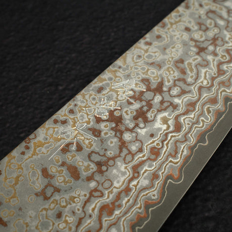 佐治武士 Maki-e 漆塗 VG-10W 文化刀 165mm