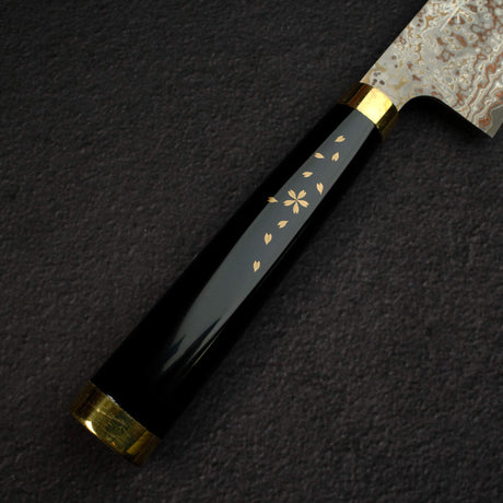 佐治武士 Maki-e 漆塗 VG-10W 文化刀 165mm