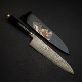 佐治武士 Maki-e 漆塗 VG-10W 牛刀 240mm