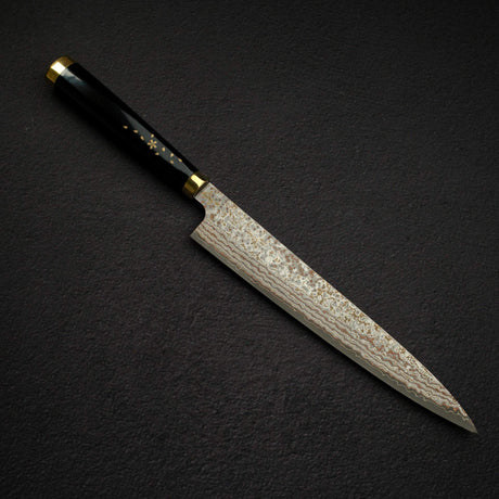 佐治武士 Maki-e 漆塗 VG-10W 筋引 240mm