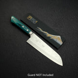 Masutani Sekka VG10 Nashiji Damascus Santoku 170mm Western Handle