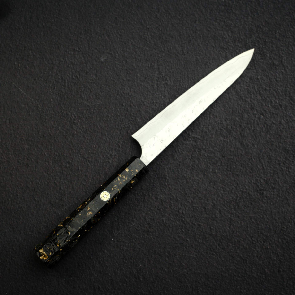 加藤義實 Hyo SG2 小刀 150mm, Carbon Fibre Handle