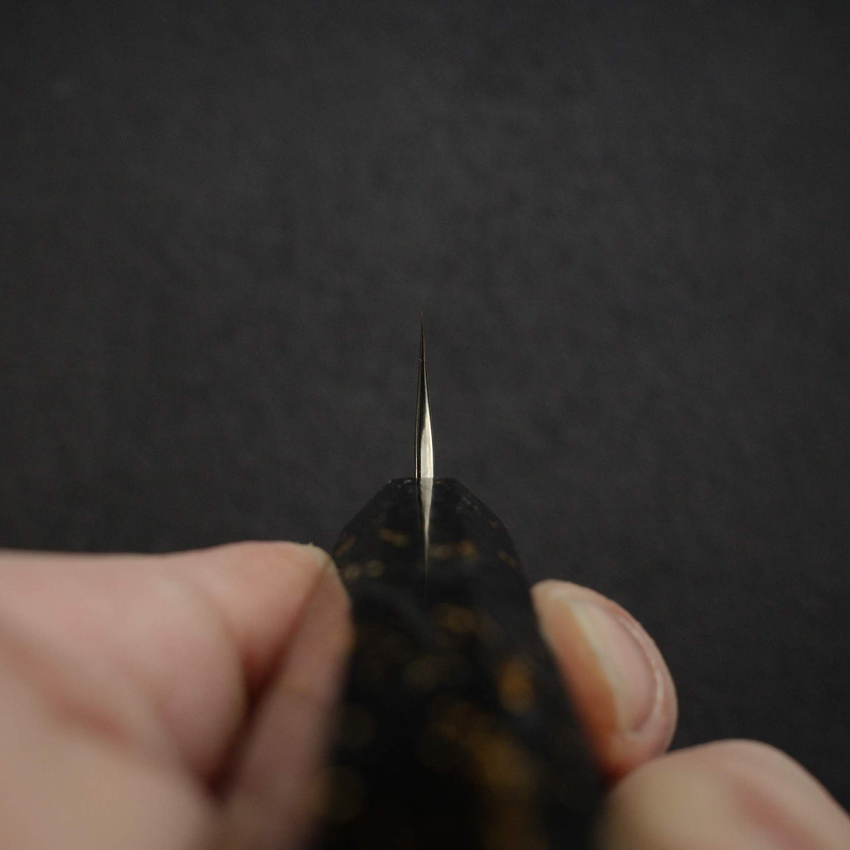 加藤義實 Hyo SG2 小刀 150mm, Carbon Fibre Handle