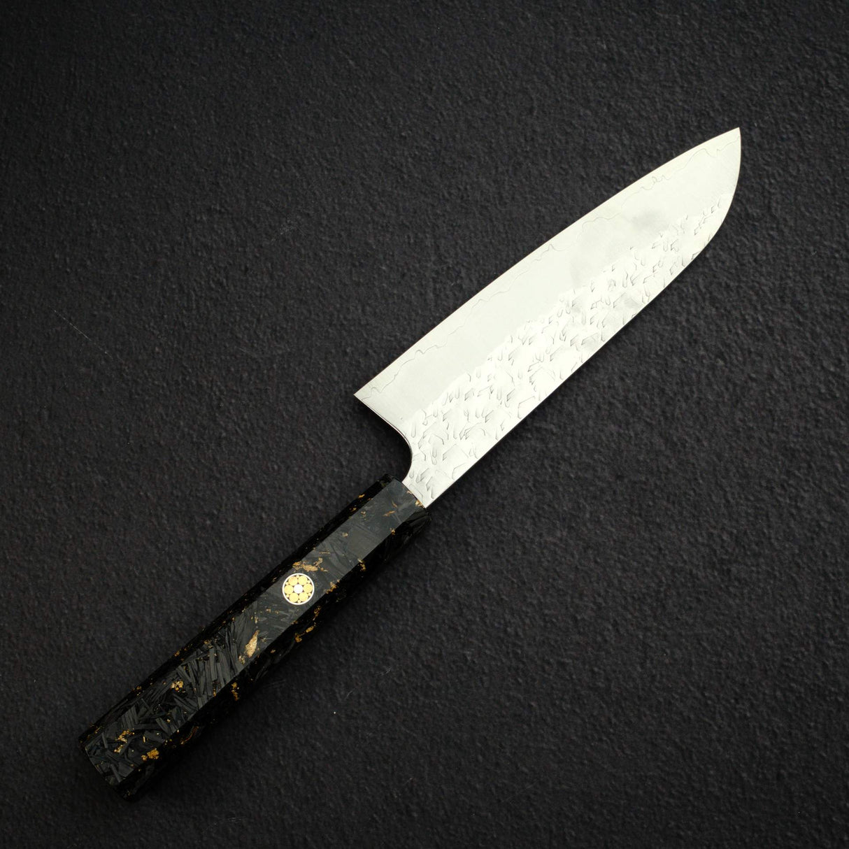 加藤義實 Hyo SG2 三德刀 170mm, Carbon Fibre Handle