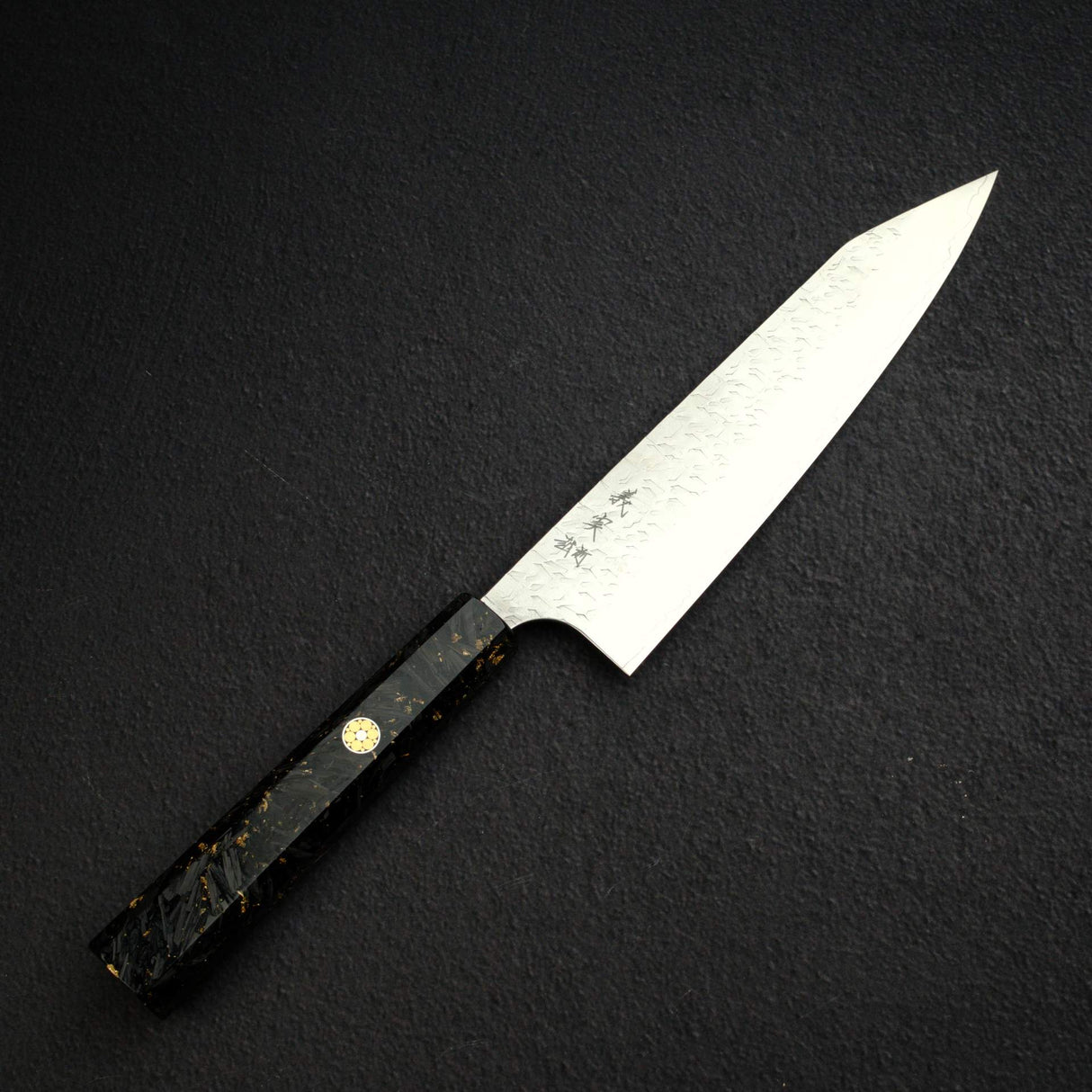 加藤義實 Hyo SG2 切付牛刀 210mm, Carbon Fibre Handle