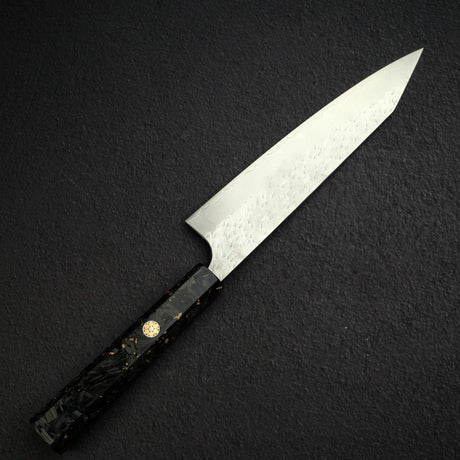 加藤義實 Hyo SG2 切付牛刀 210mm, Carbon Fibre Handle