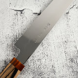 珍稀：池田義一 Blue #1 水本燒K型柳刃300mm 血槽 Pau Rosa套裝