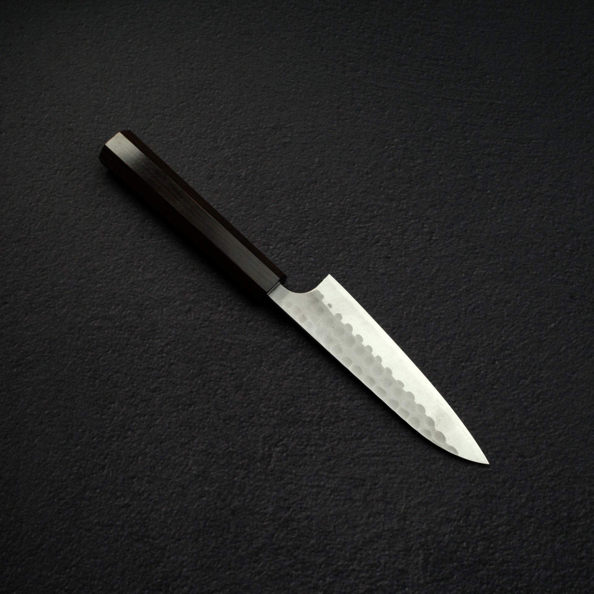 Anryu Blue 2 Tsuchime Petty 120mm Ebony Handle