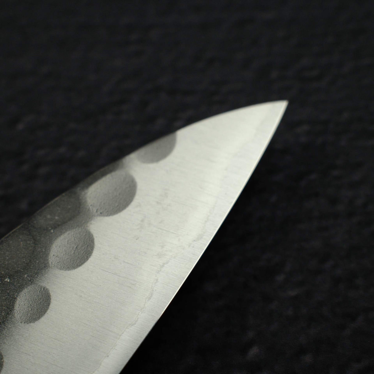 Anryu Blue 2 Tsuchime Petty 120mm Ebony Handle