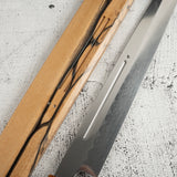 珍稀：池田義一 Blue #1 水本燒K型柳刃300mm 血槽 Pau Rosa套裝