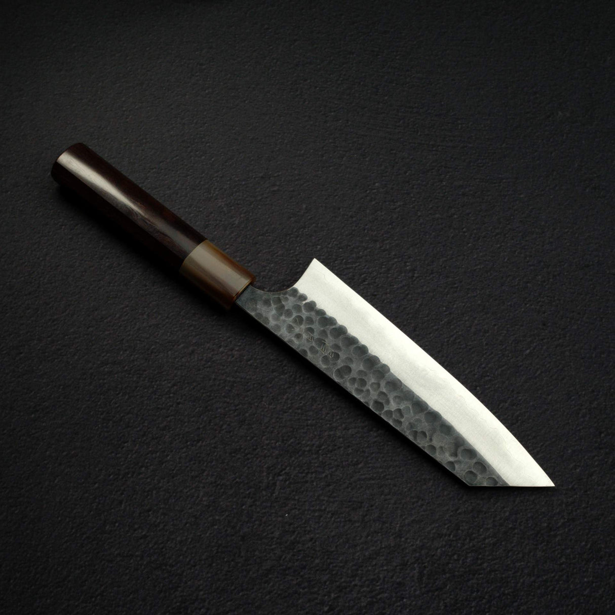 Masakage Koishi AS Bunka 175mm, Aogami Super Kurouchi Tsuchime K&S Hearted-shaped Ironwood Handle