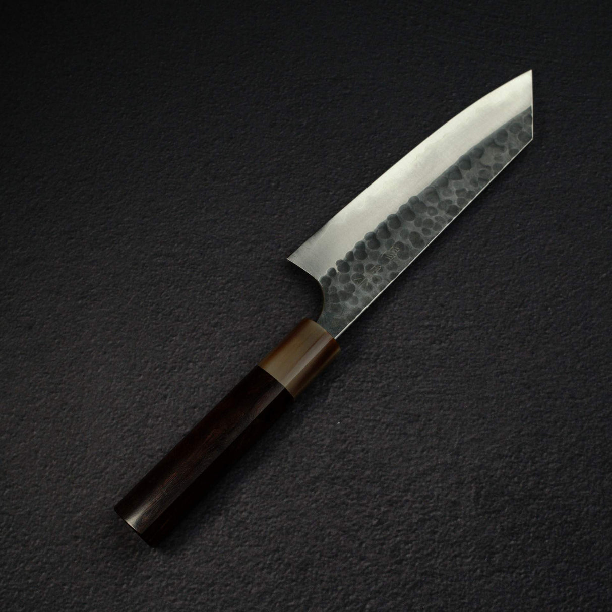 Masakage Koishi AS Bunka 175mm, Aogami Super Kurouchi Tsuchime K&S Hearted-shaped Ironwood Handle