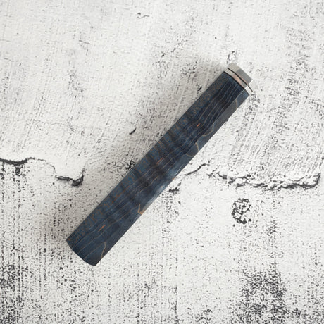 穩定處理捲紋楓木 不鏽鋼 八角和柄