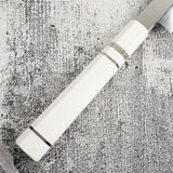 Exotic: Yoshikazu Ikeda Blue #1 Mizu-Honyaki K-tip Yanagiba 300mm / Moribashi Set