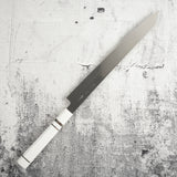 Exotic: Yoshikazu Ikeda Blue #1 Mizu-Honyaki K-tip Yanagiba 300mm / Moribashi Set