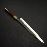 Masakage Koishi AS Sujihiki 270mm, K&S Hearted-shaped Ironwood Handle