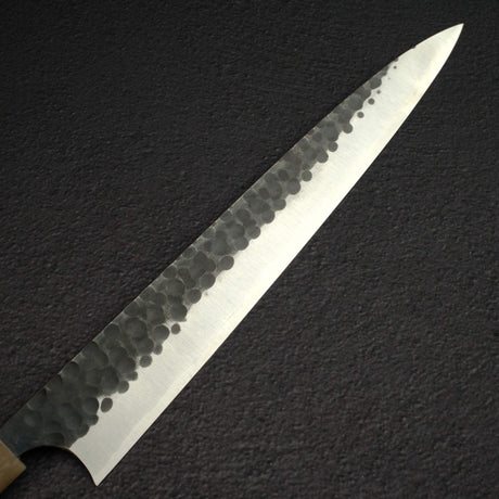 昌景 Koishi AS 筋引 270mm, Knives and Stones 岩刃社 Hearted-shaped 鐵木 Handle