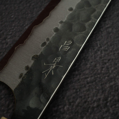 昌景 Koishi AS 筋引 270mm, Knives and Stones 岩刃社 Hearted-shaped 鐵木 Handle