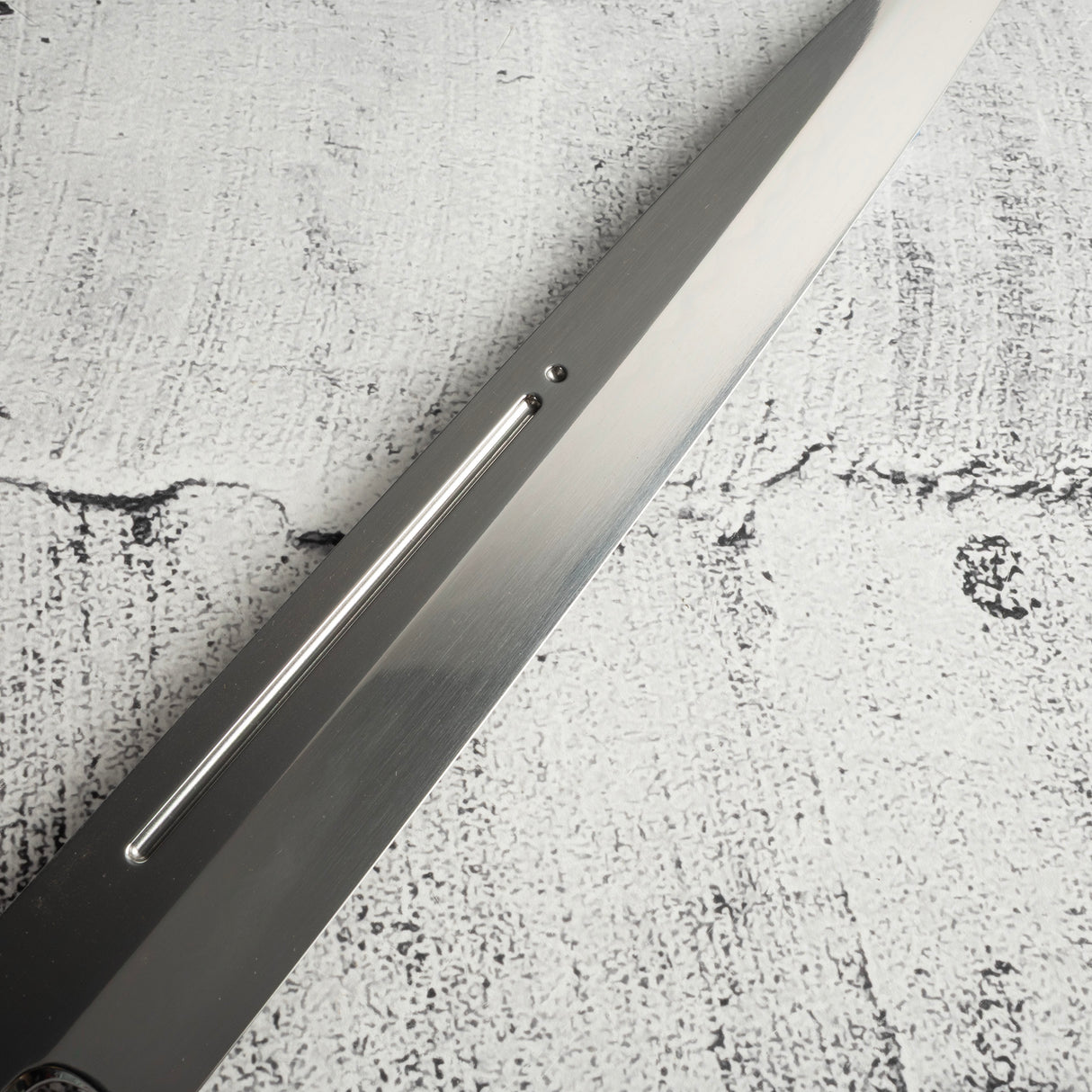 珍稀：池田義一 Blue #1 水本燒K型柳刃300mm 血槽 Pau Rosa套裝