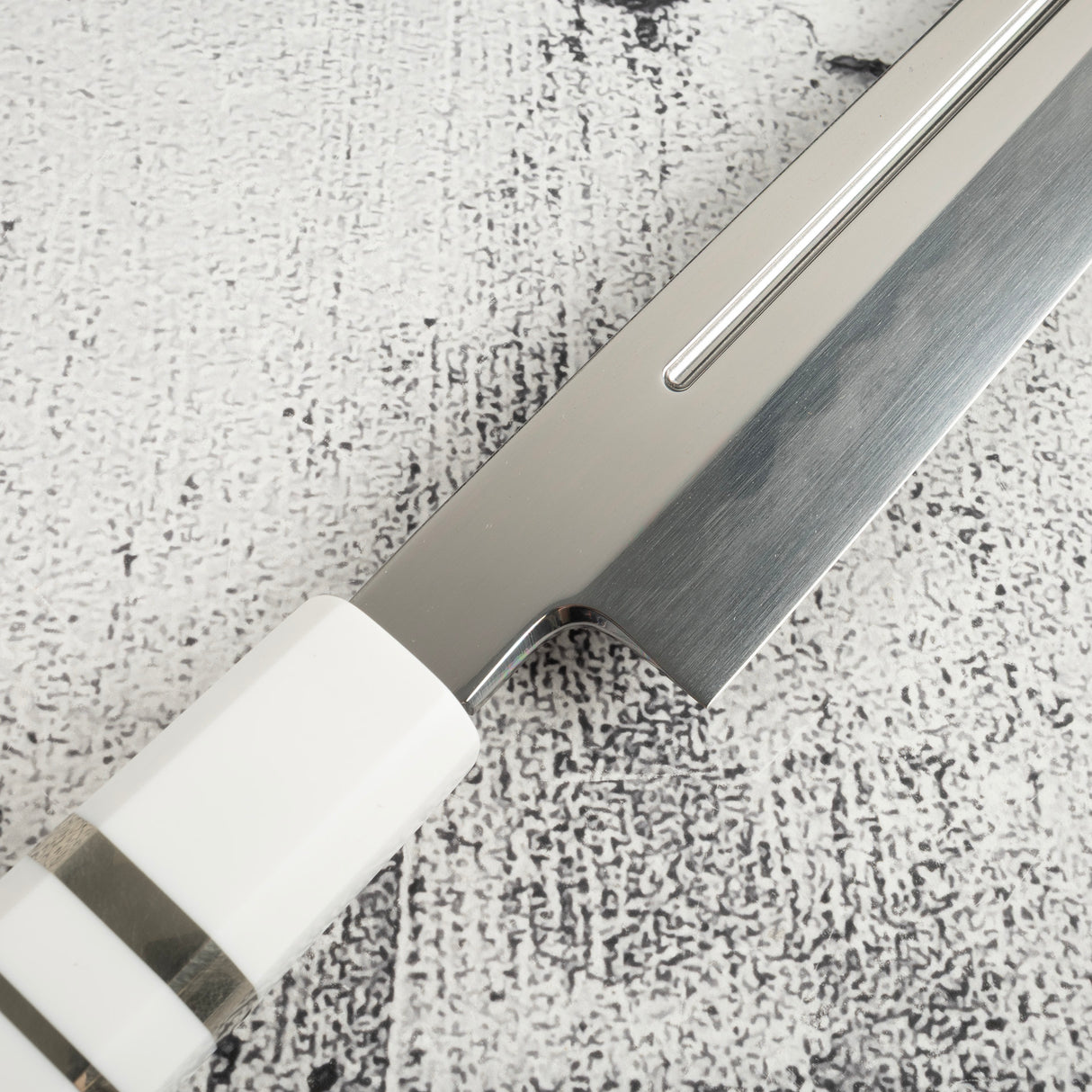 珍稀：池田義一 Blue #1 水本燒K型柳刃300mm 血槽 Pau Rosa套裝