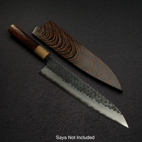 昌景 Koishi AS 牛刀 240mm, Knives and Stones 岩刃社 Hearted-shaped 鐵木 Handle