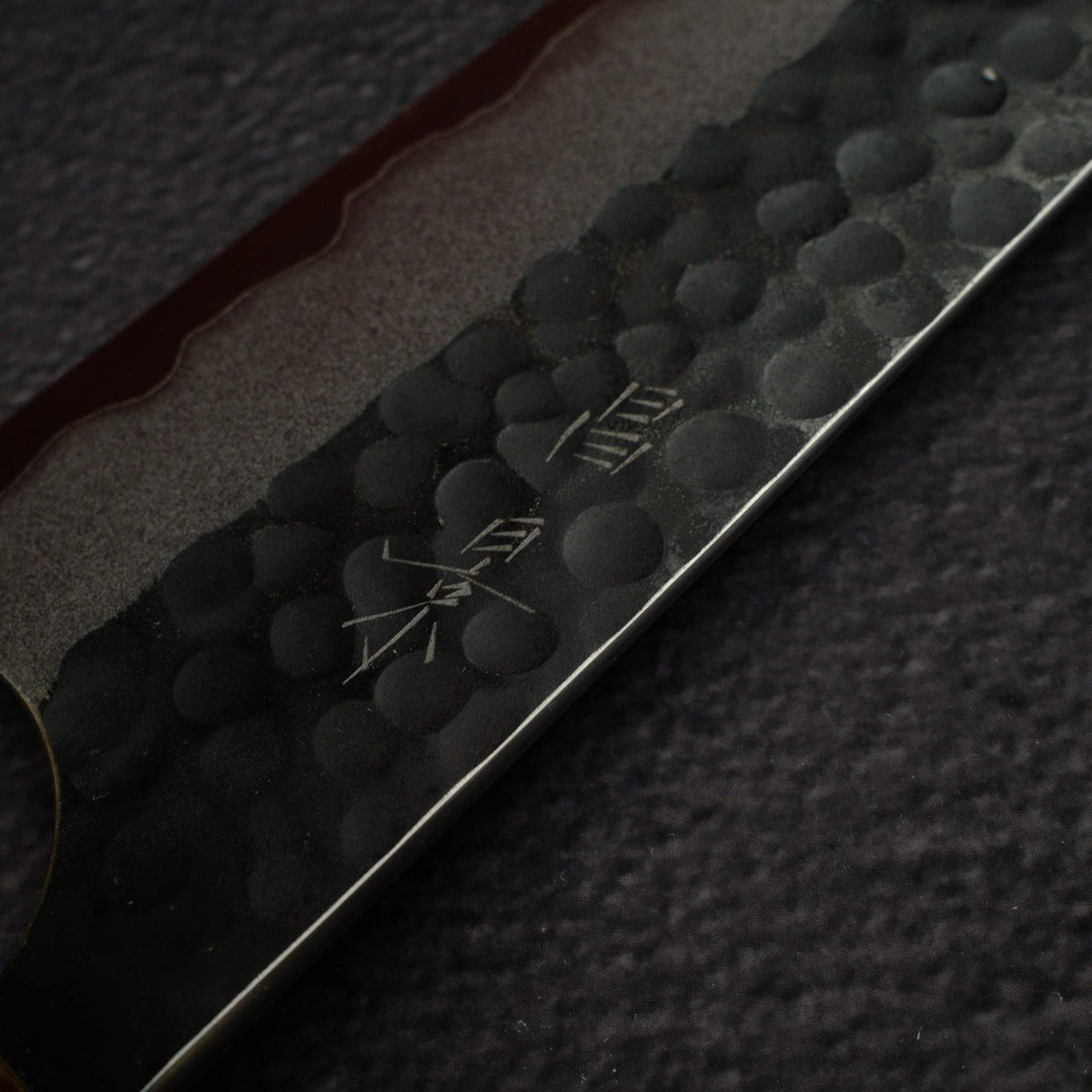 Masakage Koishi AS Gyuto 240mm, K&S Hearted-shaped Ironwood Handle