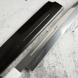 珍稀：池田義一 Blue #1 水本燒K型柳刃300mm 血槽 Pau Rosa套裝