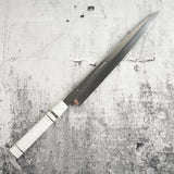 珍稀：池田義一 Blue #1 水本燒K型柳刃300mm 血槽 Pau Rosa套裝