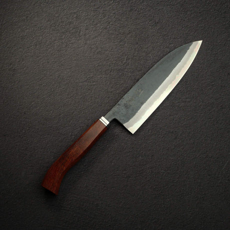 光貴 Blue2 黑打 三德刀 180mm - Pau Rosa Handle