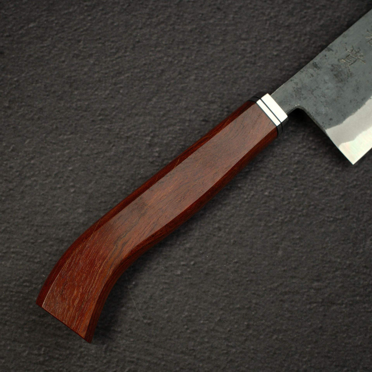 光貴 Blue2 黑打 三德刀 180mm - Pau Rosa Handle