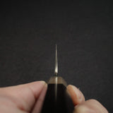 佑成 ZDP-189 Hairline 切付牛刀 210mm, 黑檀木 Handle with Blonde/Marble Ferrule