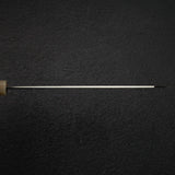佑成 ZDP-189 Hairline 切付牛刀 210mm, 黑檀木 Handle with Blonde/Marble Ferrule