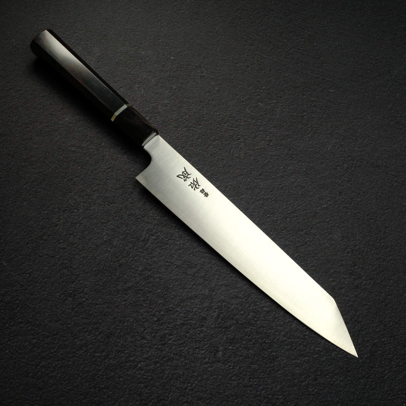 佑成 SG2 Hairline 切付 Gyu-hiki 240mm, 黑檀木 Handle with Spacer
