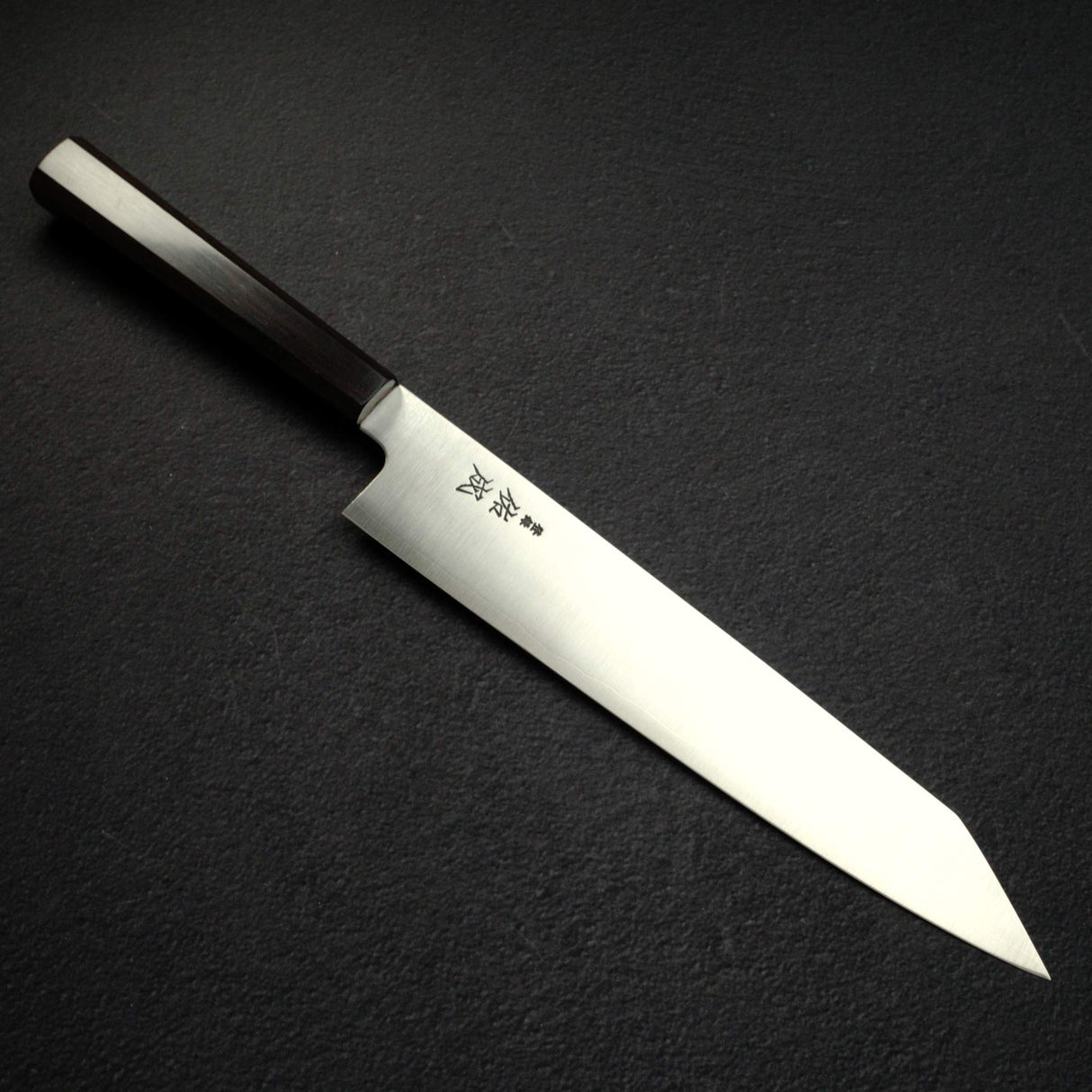 佑成 SG2 髮絲紋 切付牛刀 270mm，黑檀木手柄