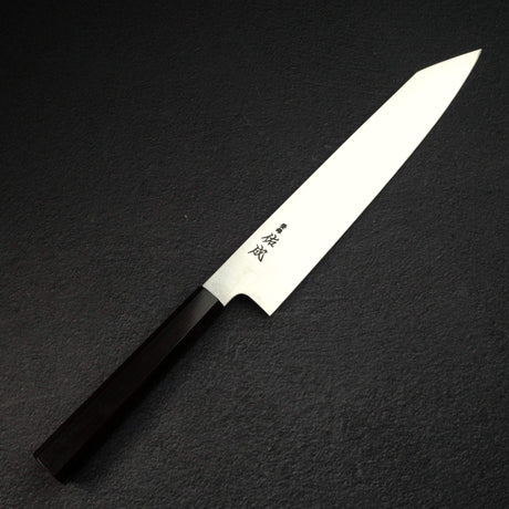 佑成 SG2 髮絲紋 切付牛刀 270mm，黑檀木手柄