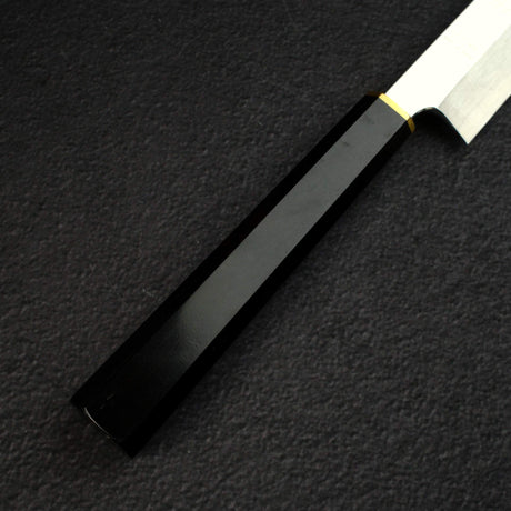 佑成 HAP-40 鏡面 Polished 柳刃 330 mm, 黑檀木 Brass Handle (初心 Engraved))