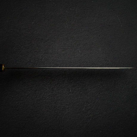 佑成 HAP-40 鏡面 Polished 柳刃 330 mm, 黑檀木 Brass Handle (初心 Engraved))