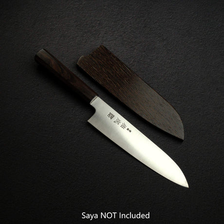 佑成 ZDP-247 Hairline 三德刀 180mm, 黑檀木 Handle