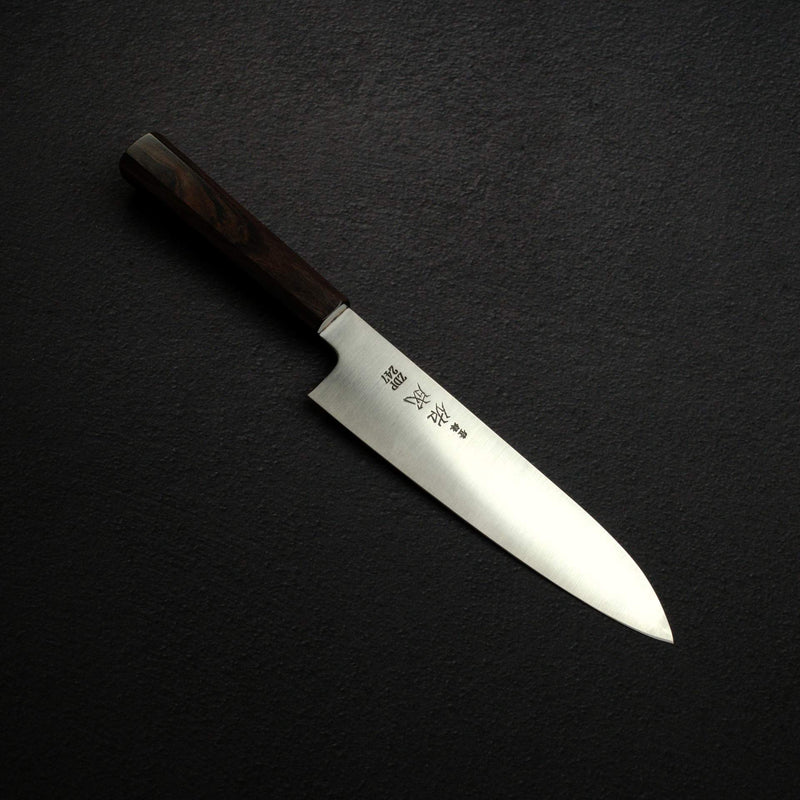 佑成 ZDP-247 Hairline 三德刀 180mm, 黑檀木 Handle