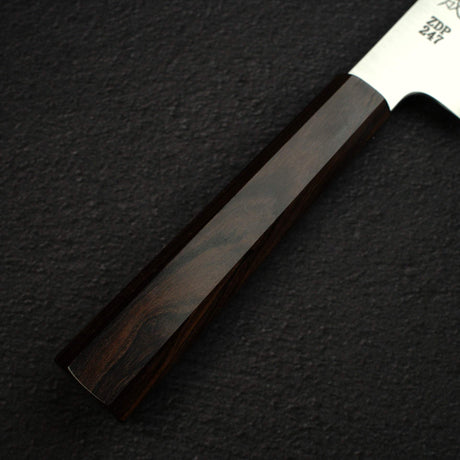 佑成 ZDP-247 Hairline 三德刀 180mm, 黑檀木 Handle