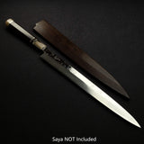 佑成 VG-10 大馬士革 柳刃 330mm, 黑檀木 Three Spacer Handle