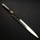 佑成 VG-10 大馬士革 柳刃 330mm, 黑檀木 Three Spacer Handle